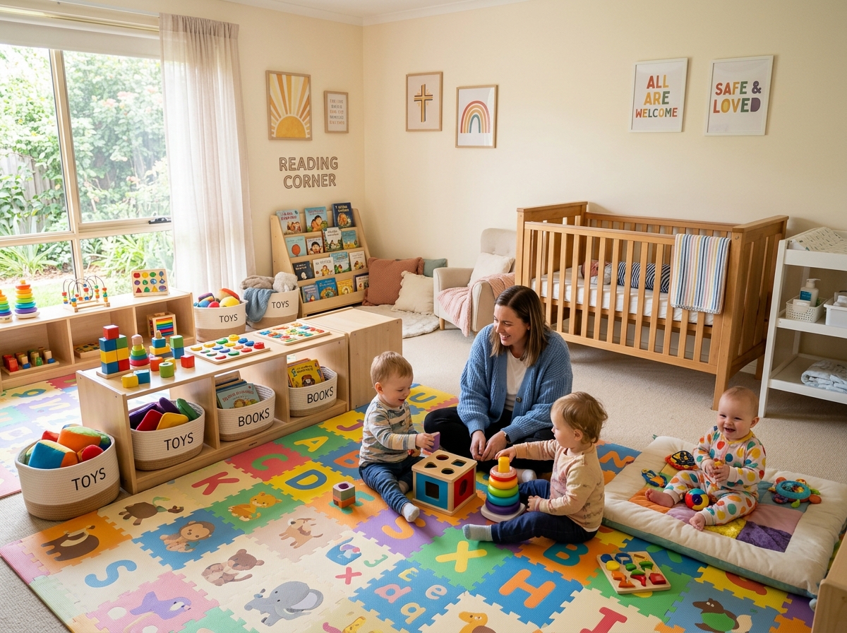 Staffed Tots Nursery Room